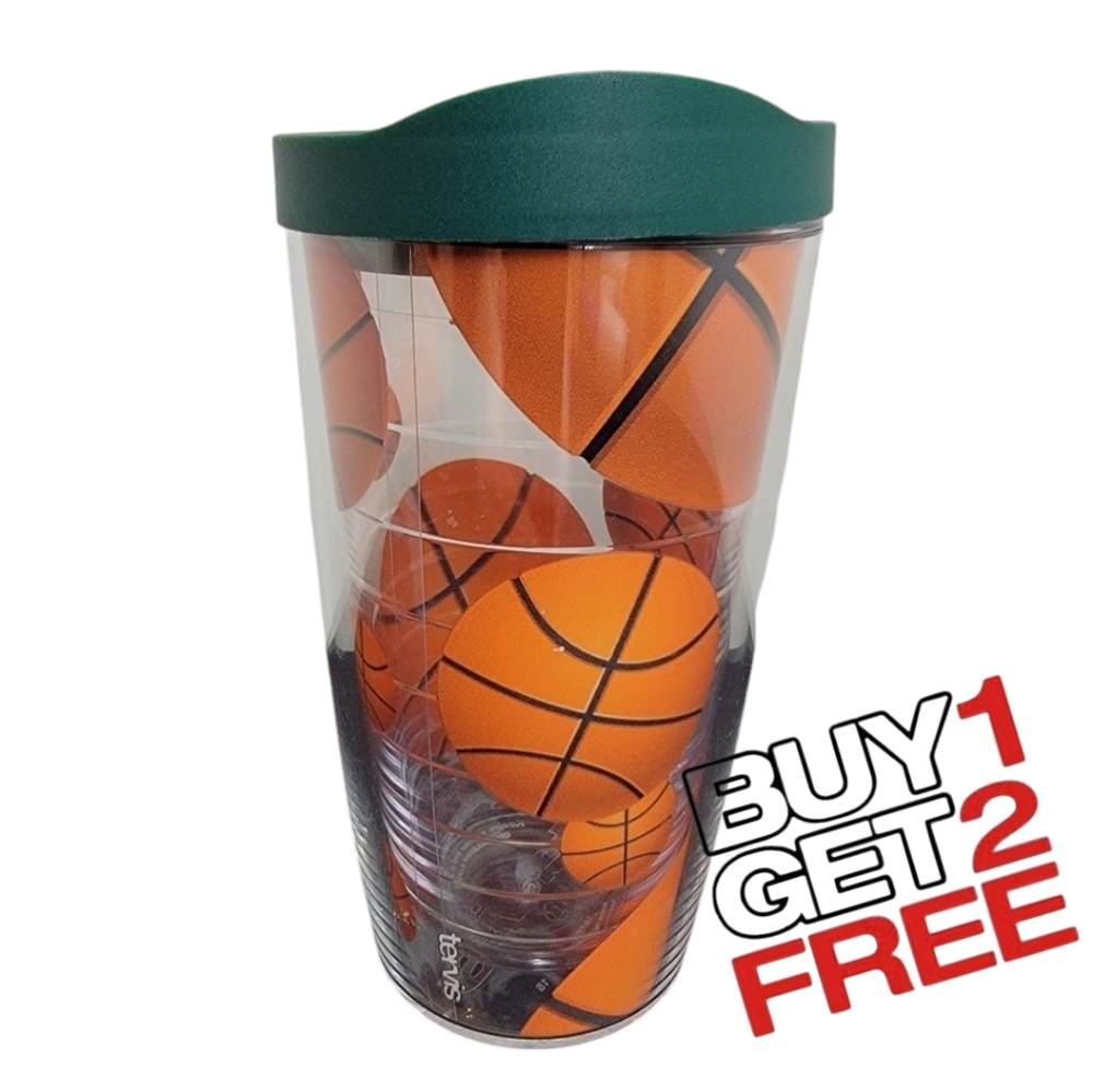 Tervis 16oz. Basketball Tumbler